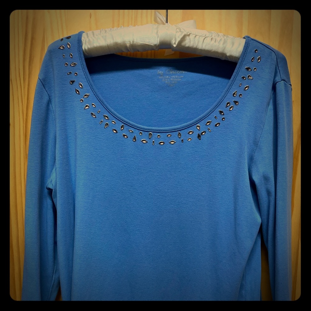 Chico’s elbow length sleeve tee